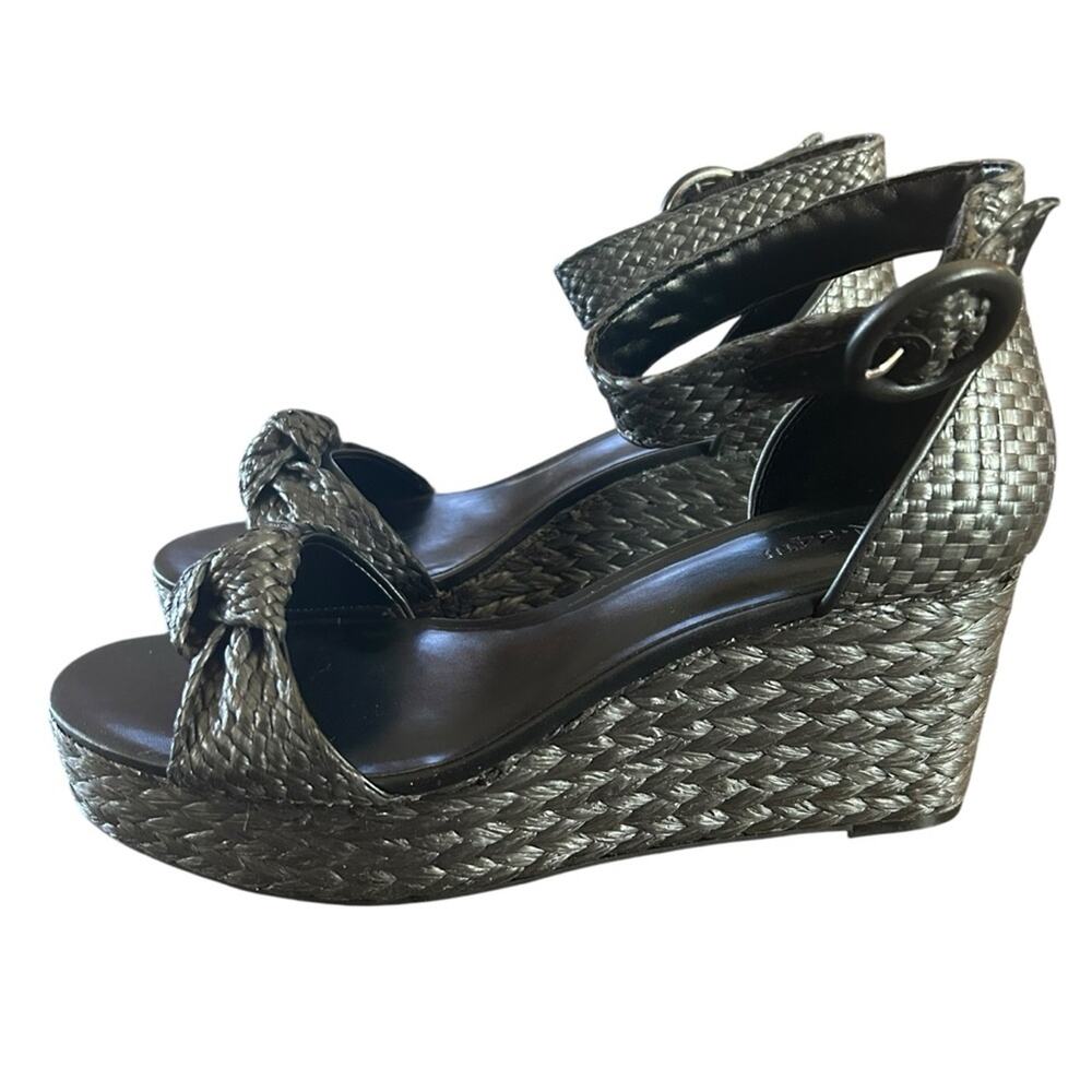 On 34th Nihari Knot Platform Wedge Sandals NEW Size 10
